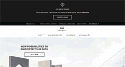 Desktop Screenshot of infiniti-kuwait.com